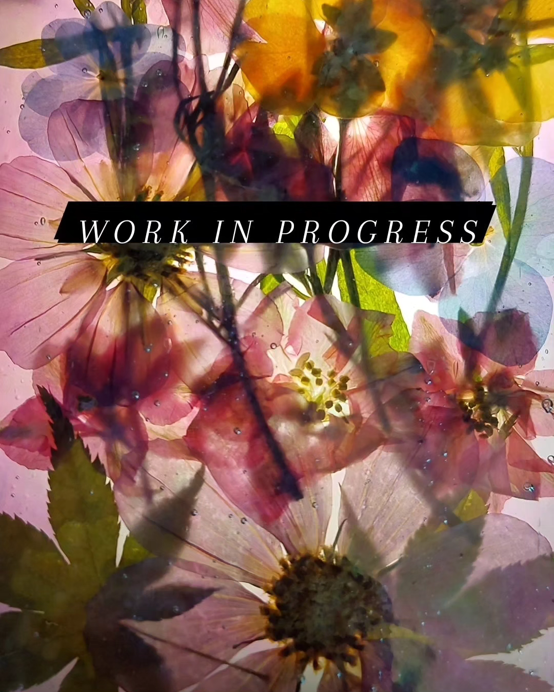 From Nature to Art: How I Started Creating My First Pressed Flower Stained Glass Panel
