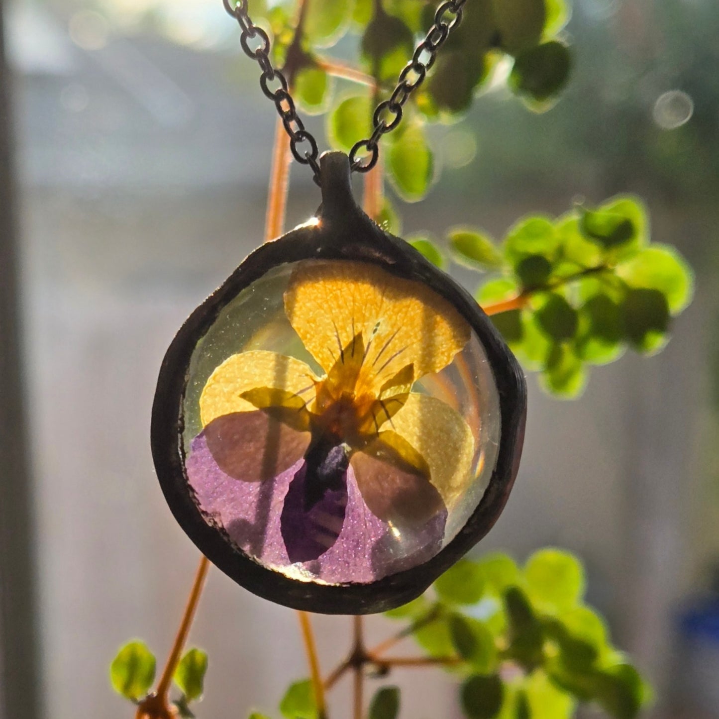 Made-To-Order Pansy Necklace