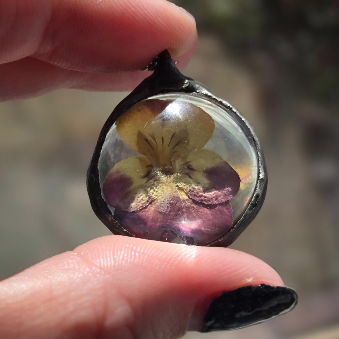 Made-To-Order Pansy Necklace